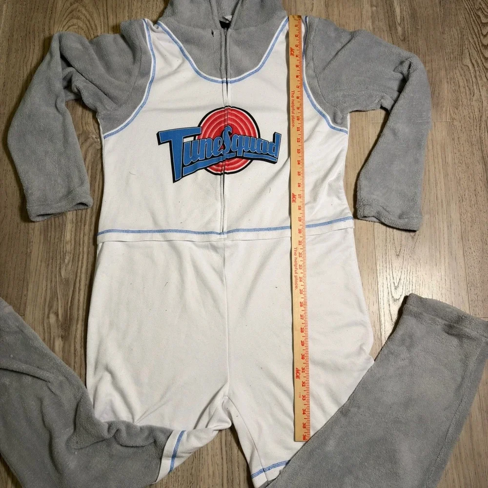 Bugs Bunny Costume Tune Squad Space Jam Basketball One Piece Cosplay XL